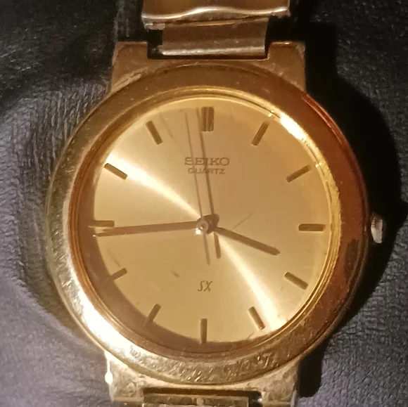 Vintage Seiko SX V701-1K00 Goldtone - Picture 3 of 8